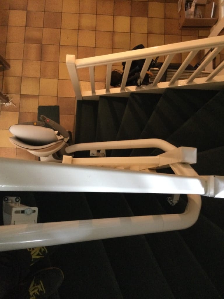 Installation monte-escalier 2